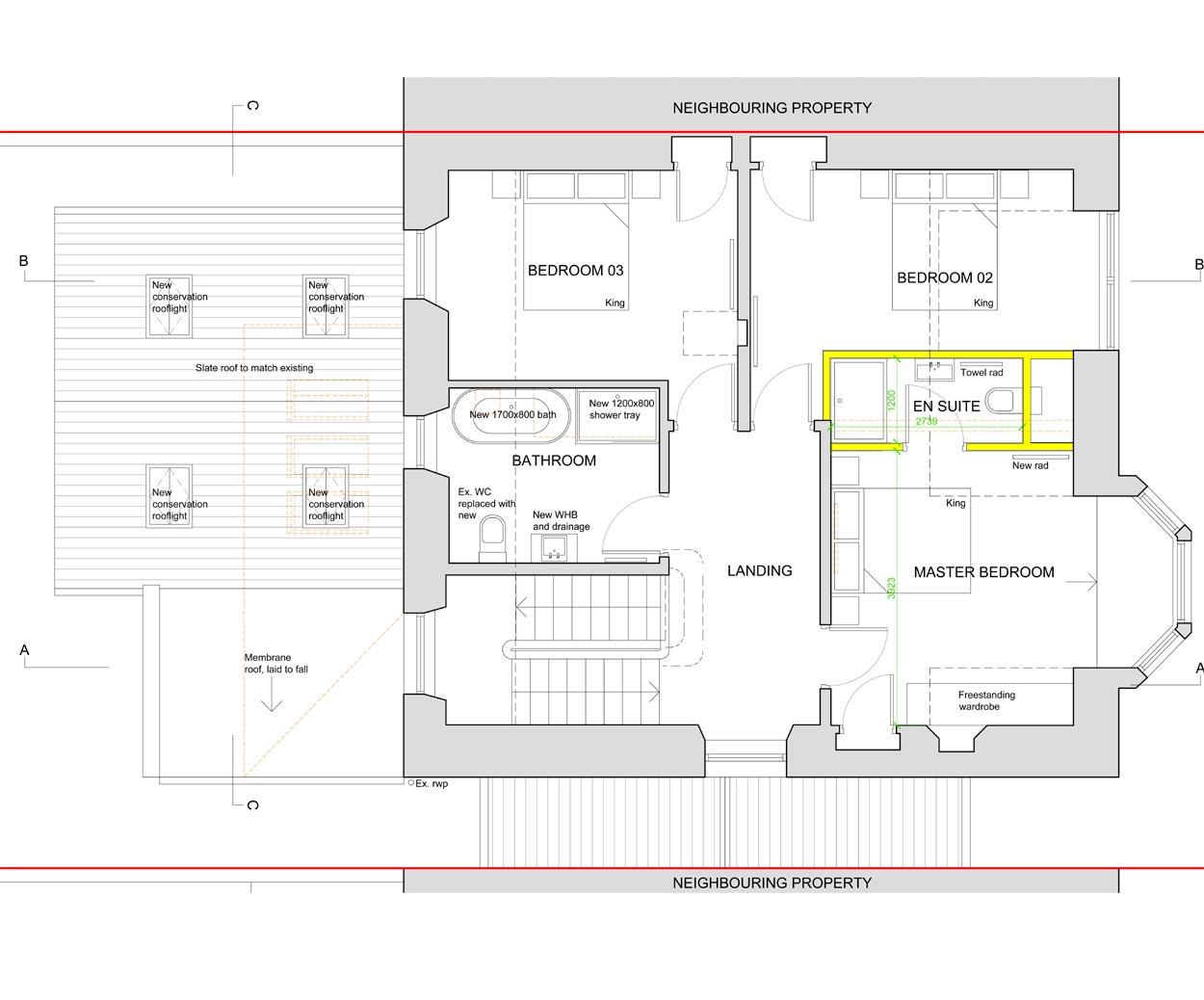 Argyll Extension 1st Floor Plan