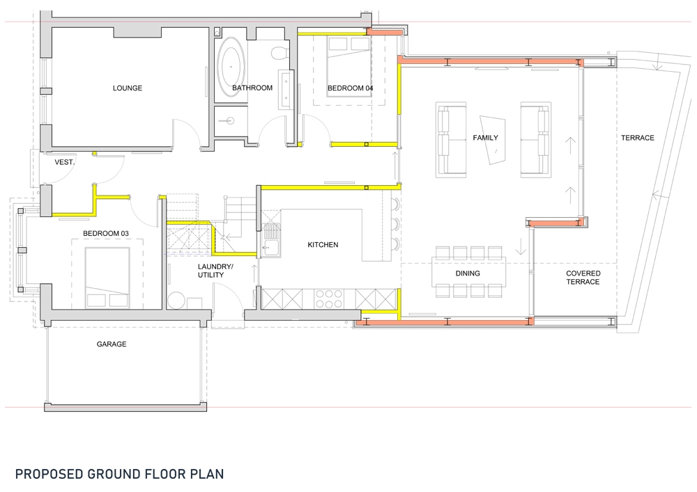 Edinburgh Extension - Proposed Ground Floor