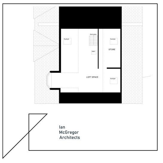 Existing Loft Floor Plan
